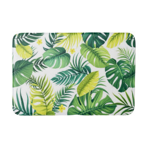Tropical Leaf Story – Monstera & Banana Leaf Badmat