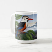 Tropical Majesty: Bird in Bloom Mug (Devant gauche)