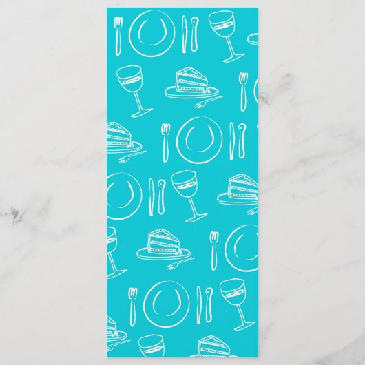 Tropical Mariage Funky Mariage Menu (Dos)