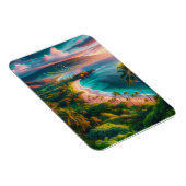 Tropical Maui Island Paradise Magneet (Rechterzijde)