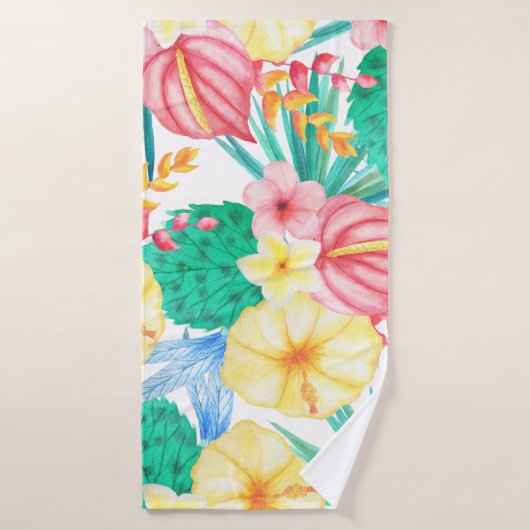 Tropical moderne (Serviette de bain)