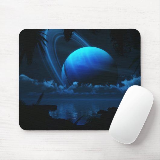 Tropical Moon Mousepad Muismat (Met muis)