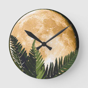 Tropical Moon Ronde Klok