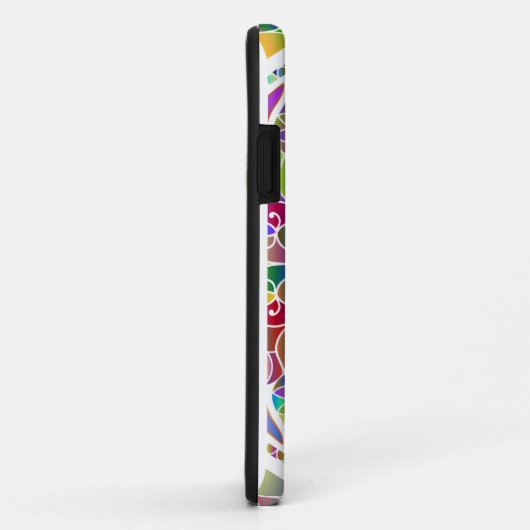 Tropical Mosaic – Blue & Gold Macaw Mandala Case-Mate iPhone Case (Achterkant/rechts)