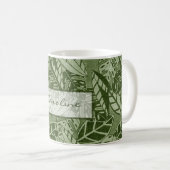 Tropical mug with your name koffiemok (Voorkant rechts)