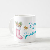 Tropical Nautical Holiday Mug (Devant gauche)