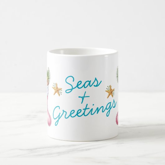 Tropical Nautical Holiday Mug (Centre)