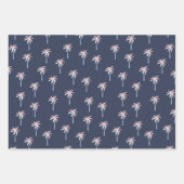 Tropical Navy, Blush Pink assortiment Papier d'env (Devant)