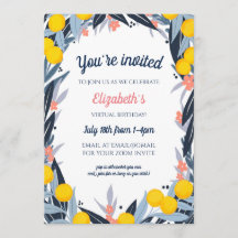 Tropical Notes Virtueel verjaardagsfeestje