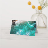 Tropical Ocean Beach Bruiloft (Achterkant)