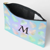 Tropical Ombre Paarse Monogram Accessoire Pouch Etui (Open)