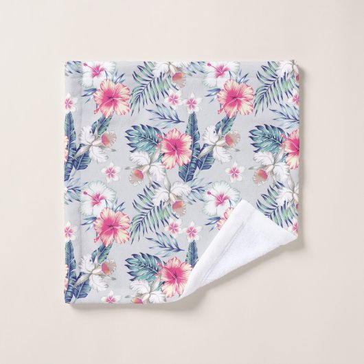 Tropical Orchid Floral (Gant de toilette)