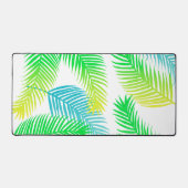 Tropical Palm Feuilles de bureau Mat - Pad vert mo (Recto)