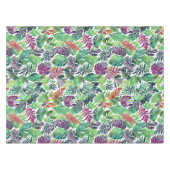 Tropical Palm Fronds Sur Toute La Nappe D'Impressi (Devant (Horizontal))