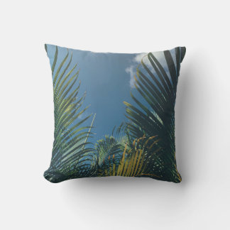 TROPICAL PALM LEAVES KUSSEN