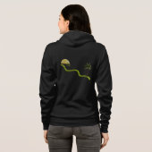 Tropical Palm Sunset - Moderne Vibe de Plage Sweat (Dos entier)