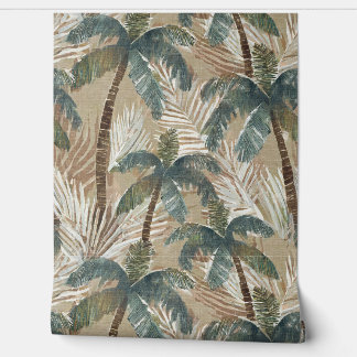 tropical palm tree behang