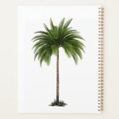 Tropical Palm Tree Chuppah Elégant Mariage moderne (Dos)
