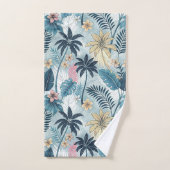Tropical Palm Trees Monstera Beach (Serviette à main)