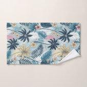 Tropical Palm Trees Monstera Beach (Serviette à main)