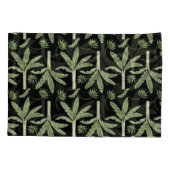 Tropical palm trees seamless pattern kussensloop (Achterkant-Links)