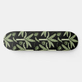 Tropical palm trees seamless pattern skateboard (Horizontaal)