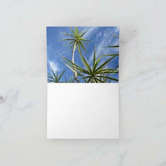 Tropical Palm Trees Twain Citation (Intérieur)