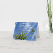 Tropical Palm Trees Twain Citation (Devant)