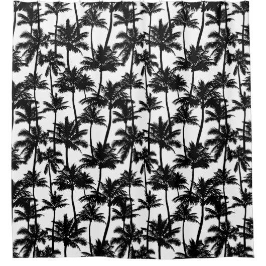 Tropical Palms Douche Rideau (Devant)