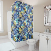 Tropical Palms Douche Rideau (En situation)