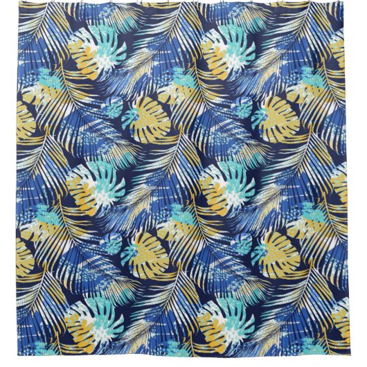 Tropical Palms Douche Rideau (Devant)