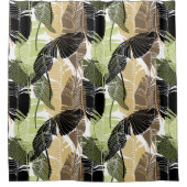 Tropical Palms Douche Rideau (Devant)