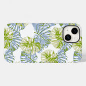 Tropical Palms Print iPhone 14 Hoesje (Achterkant (horizontaal))