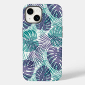 Tropical Palms Print iPhone 14 Hoesje (Achterkant)