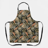 Tropical Palms Print Schort (Voorkant)