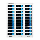 Tropical Paradise 2 adreslabel Etiket (Full Sheet)