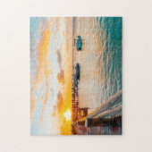 Tropical Paradise Beach Legpuzzel (Verticaal)