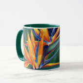 Tropical Paradise Chasseur à deux tons Mug (Devant gauche)