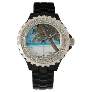 Tropical Paradise - Zonnige dag aan het strand Horloge