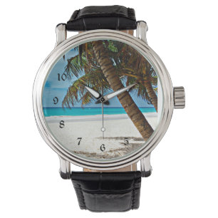 Tropical Paradise - Zonnige dag aan het strand Horloge