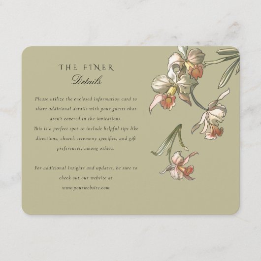 Tropical Parrot Pair Bruiloft Informatie Kaart (Voorkant)