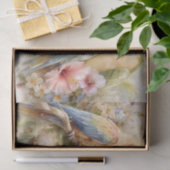 Tropical Parrots Waterfall Decoupage Tissuepapier (Geschenk)