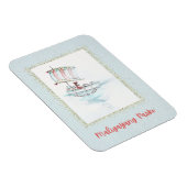 Tropical Philippine Christmas Vinta Ref Magnet (Côté Droit)