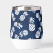 Tropical Pineapple with Name – Watercolor Style (Arrière)