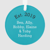 Tropical Premier Noël Nouvelle Maison Dollar de sa (dos)