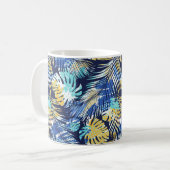 Tropical Print Coffee Mok (Voorkant links)