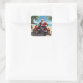Tropical Santa Sticker –  Christmas on the Beach (Sac)