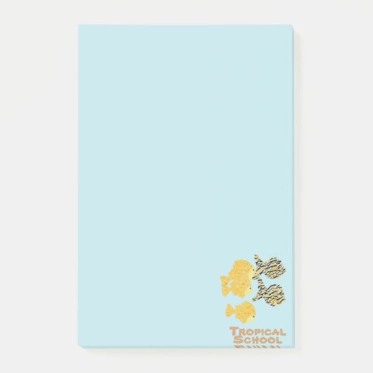 Tropical School Post-It Notes (Voorkant)