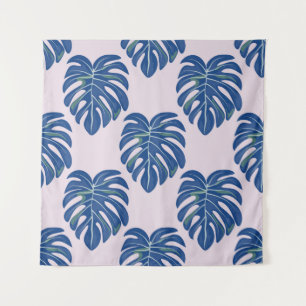 Tropical seamless pattern with leaves. Beautiful t Wandkleed