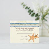 Tropical Shell Paradise - RSVP Respons Kaarten (Staand voorkant)